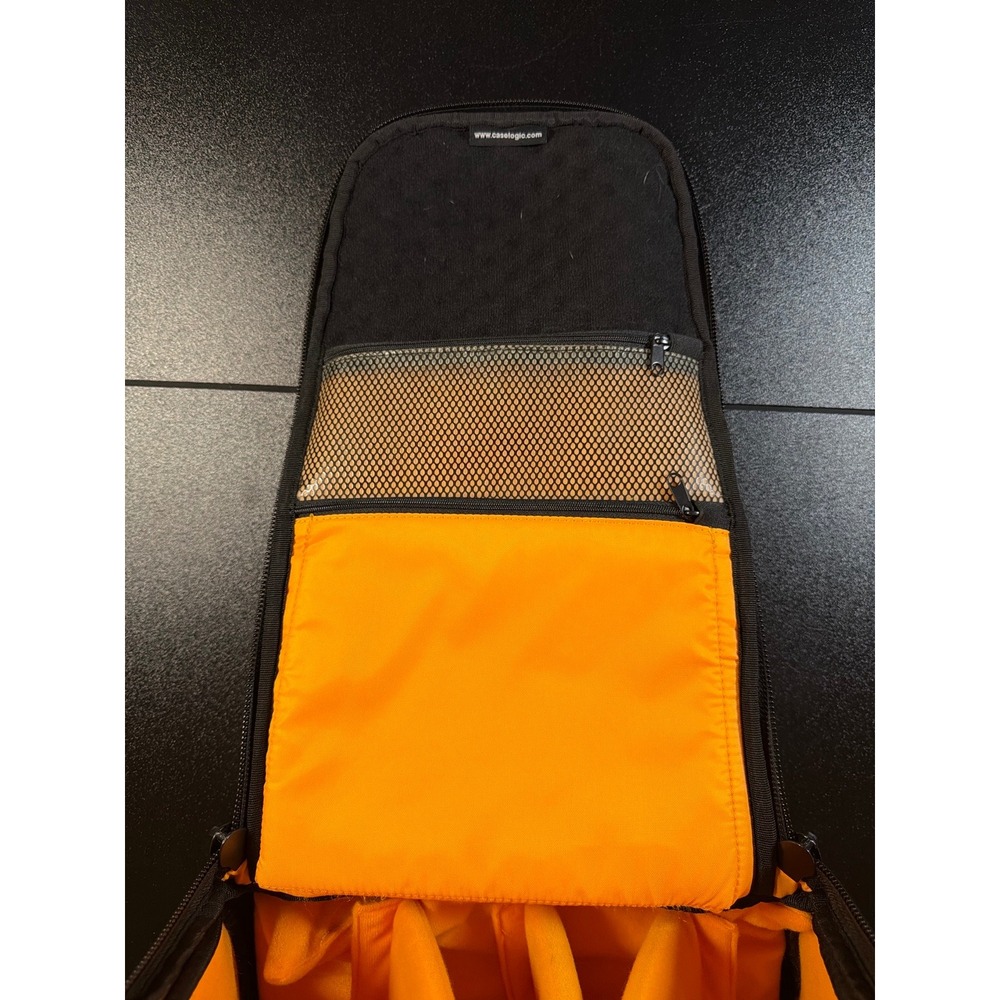 Case Logic SLRC-206 Professional SLR Camera Backpack Orange Interior / Dividers - Picture 16 of 16